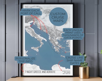 Cruise Map l Travel Map l The Cruise Map l Cruise Memories l Family Cruise Map