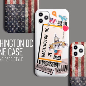 Étui de téléphone de Washington Dc, étui de téléphone de la Maison Blanche, étui de téléphone cool, étui de téléphone de voyage