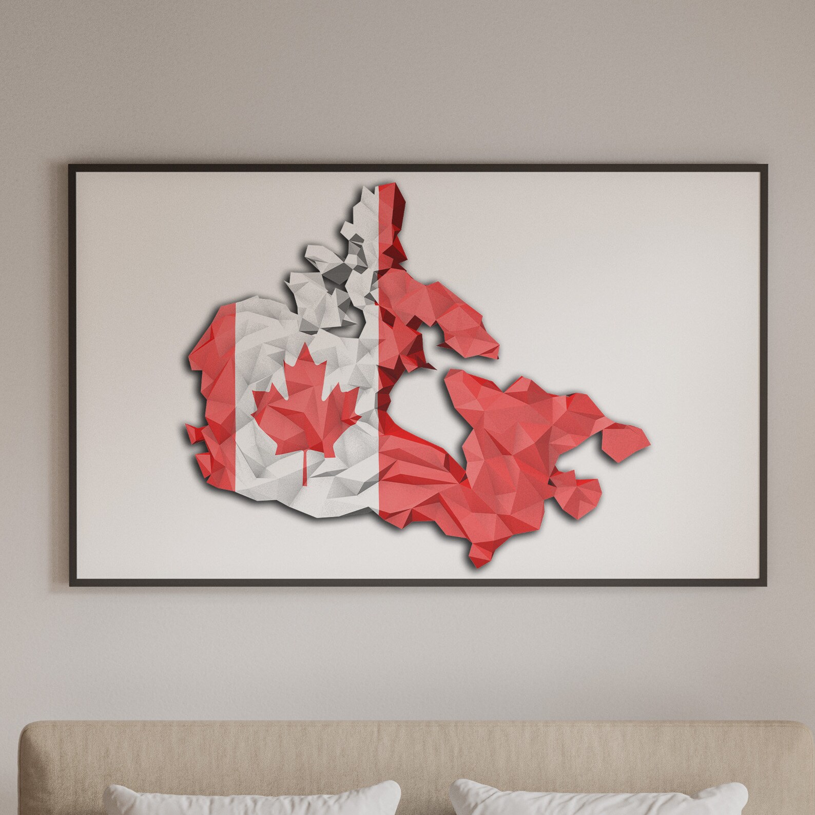 Canada Poster Map of Canada Printable Wall Art - Etsy Canada