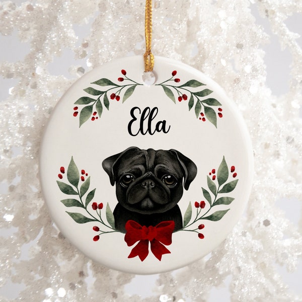 Pug Ornament - Etsy