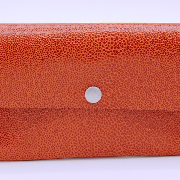 Pochette Porte-Monnaie 3 poches en cuir