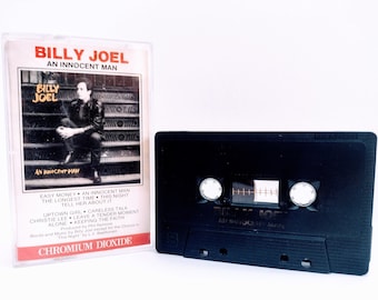 BILLY JOEL An Innocent Man - Vintage 1983 Cassette Tape Album "Tell Her About It" Pop Rock Music Columbia Records QCT-38837 Canada