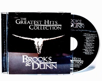 BROOKS & DUNN The Greatest Hits Collection - Vintage 1997 Cd Album Compilation World Country Music Arista Nashville Records 18852-2 Canada