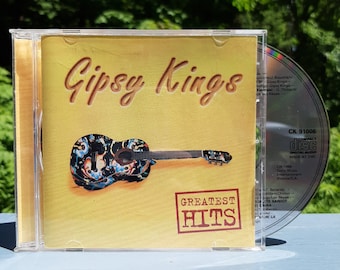 GIPSY KINGS Greatest Hits - Vintage 1994 CD Album "Djobi Djoba" "Bamboleo" French Rumba Catalana Band Pop Music Columbia Records 91006