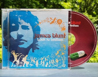 JAMES BLUNT Back To Bedlam - Vintage 2000's Cd Debut Album "You're Beautiful" "Goodbye My Lover" Pop Music Atlantic Records Canada
