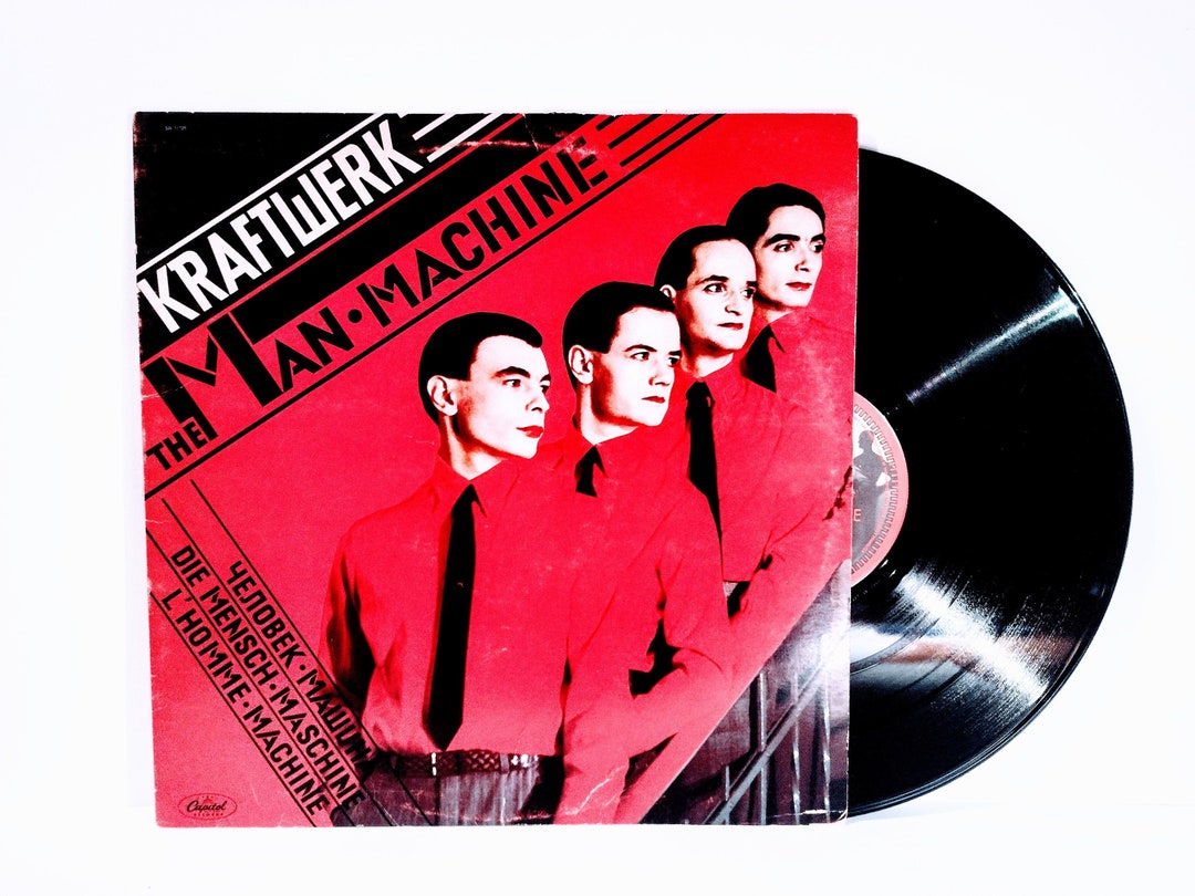 KRAFTWERK the Man Machine vintage 1978 Vinyl Record Lp - Etsy