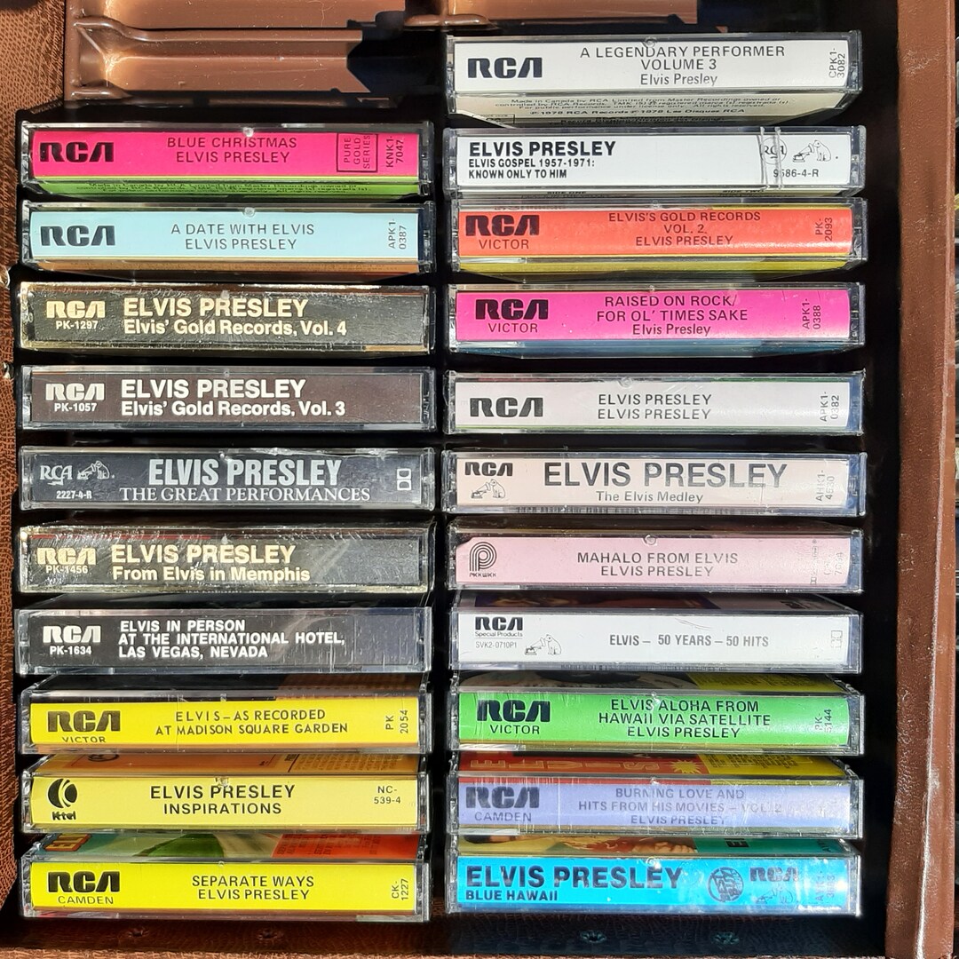 ELVIS PRESLEY Vintage Stereo Cassette Tape Choose Your Albums From Our