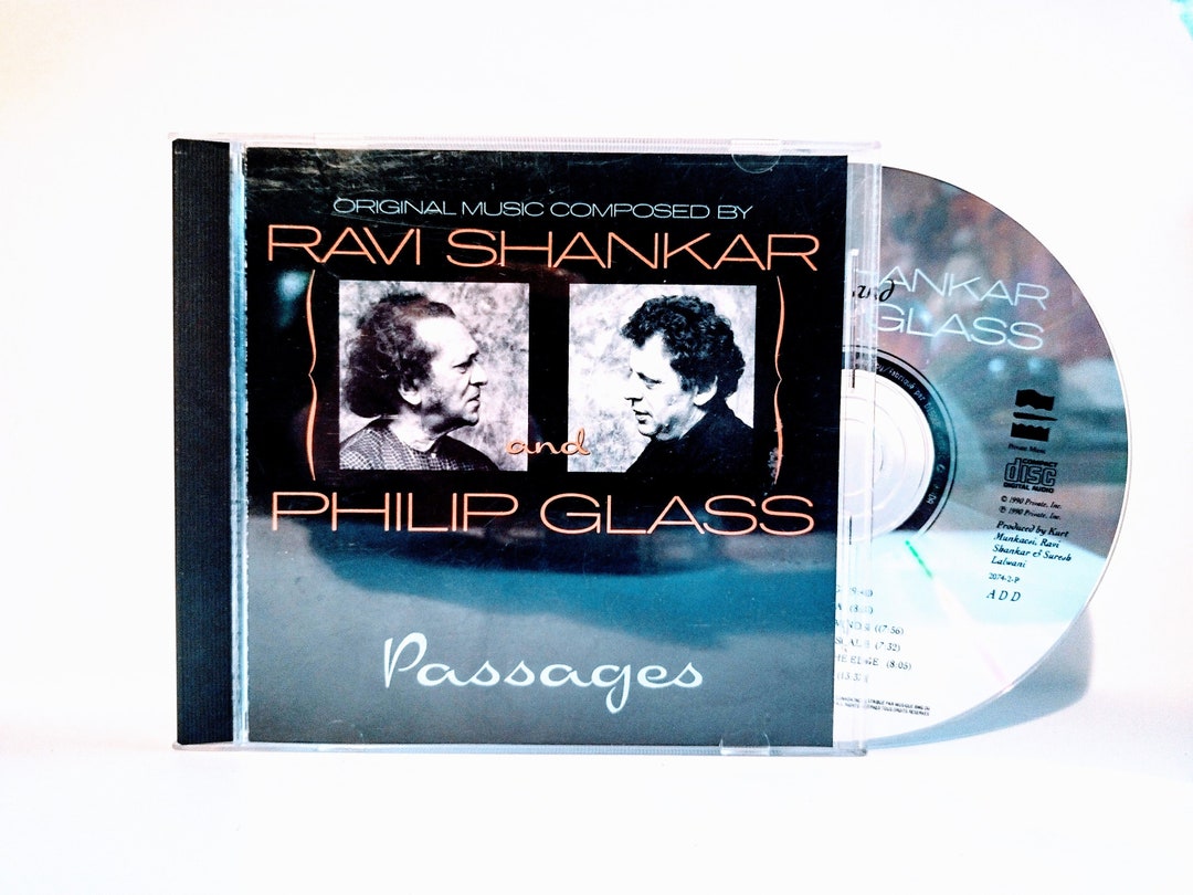 Buy　Cd　Online　in　1990　Etsy　Passages　RAVI　Glass　Philip　SHANKAR　India　Vintage　Album