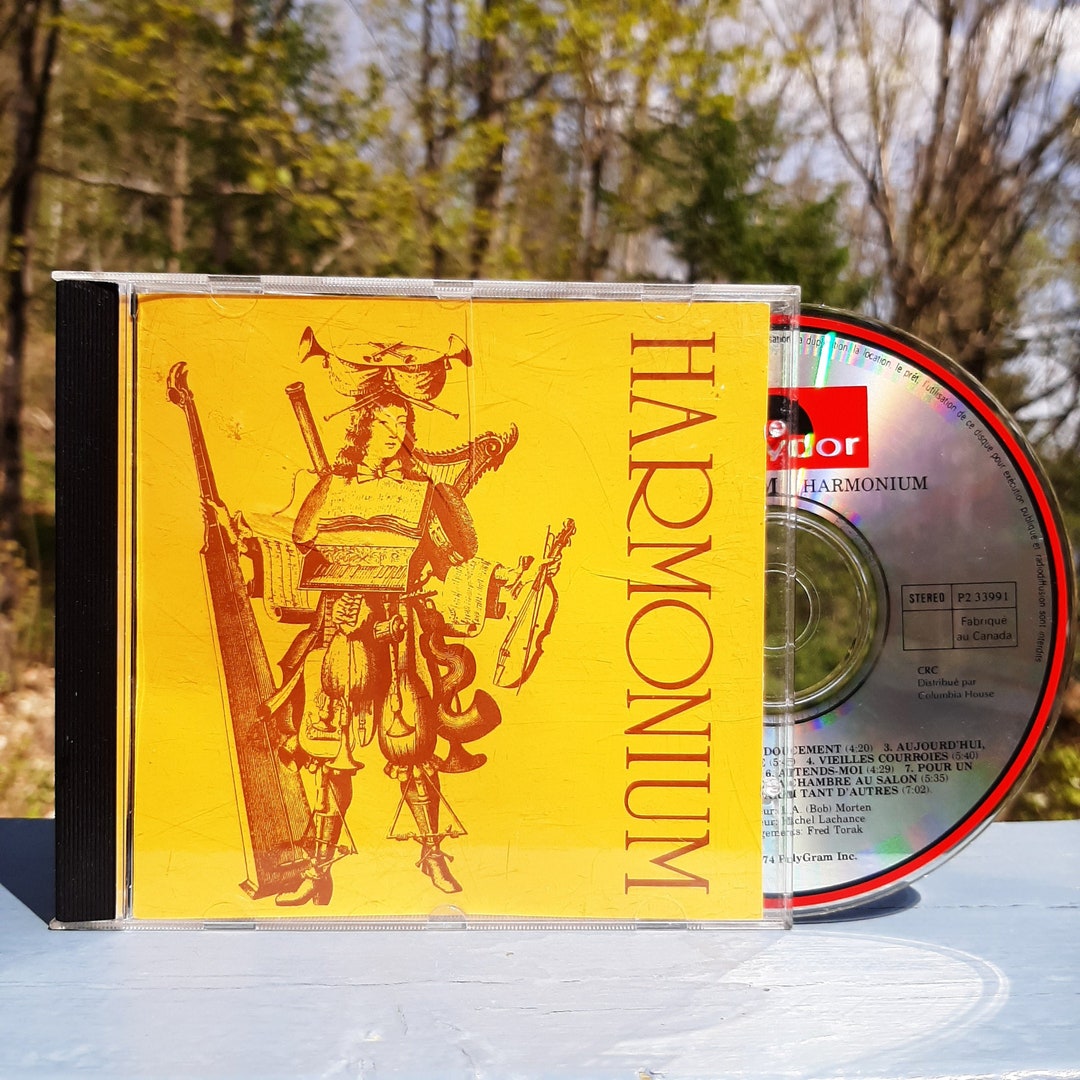 HARMONIUM Self Titled Vintage 1992 CD Album Franco Progressive Rock