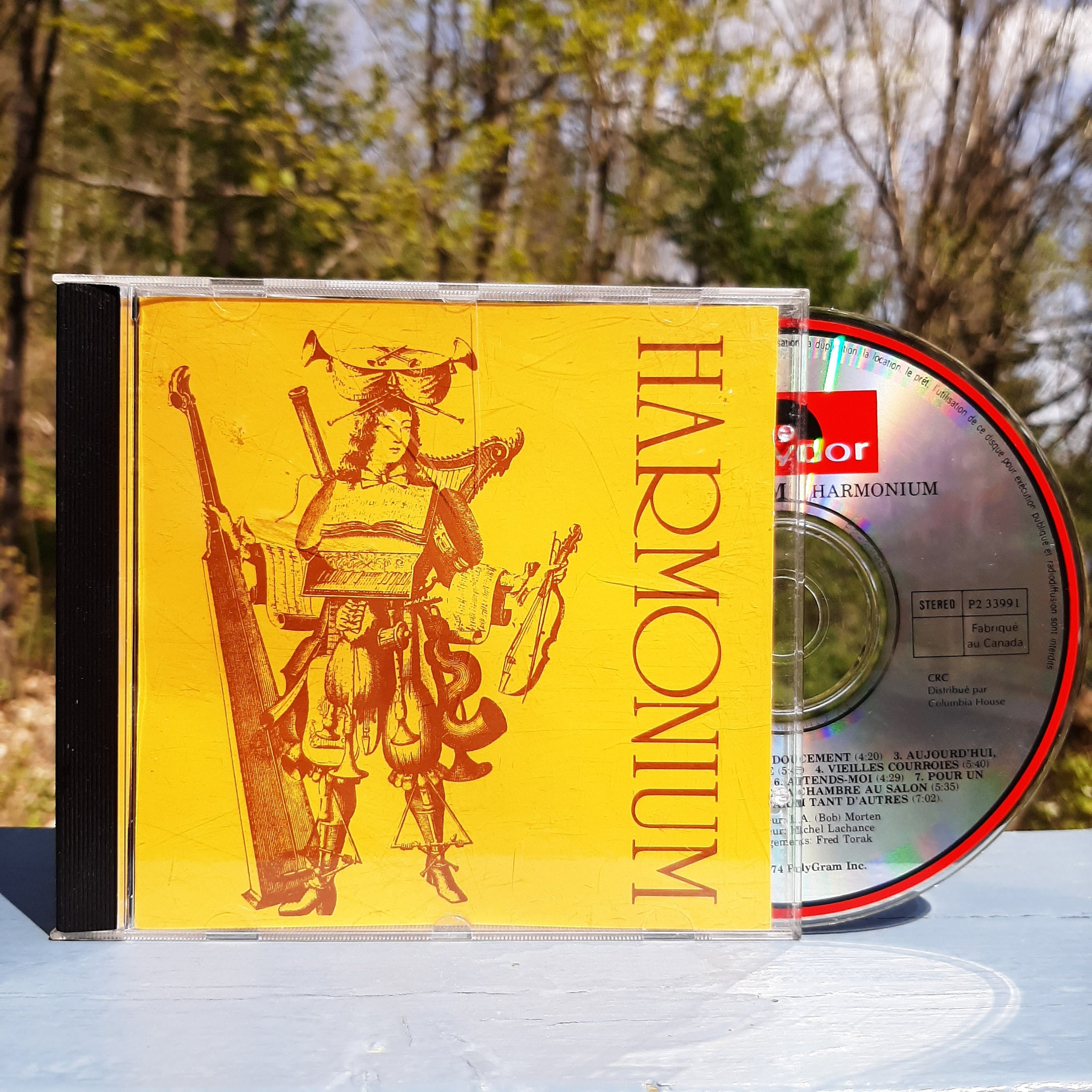 HARMONIUM Self Titled Vintage 1992 CD Album Progressive Rock Etsy