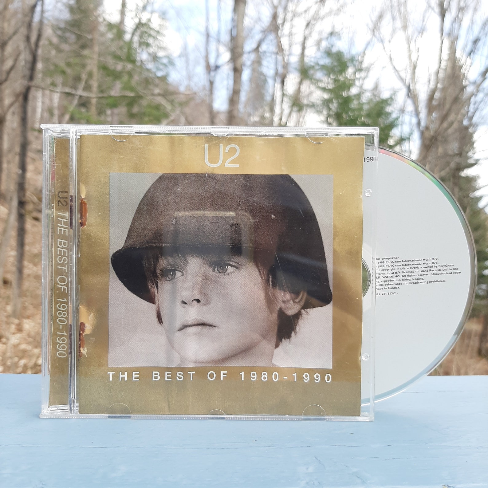 U2 The Best Of 1980-1990 Vintage 1998 CD Album Greatest Hits | Etsy