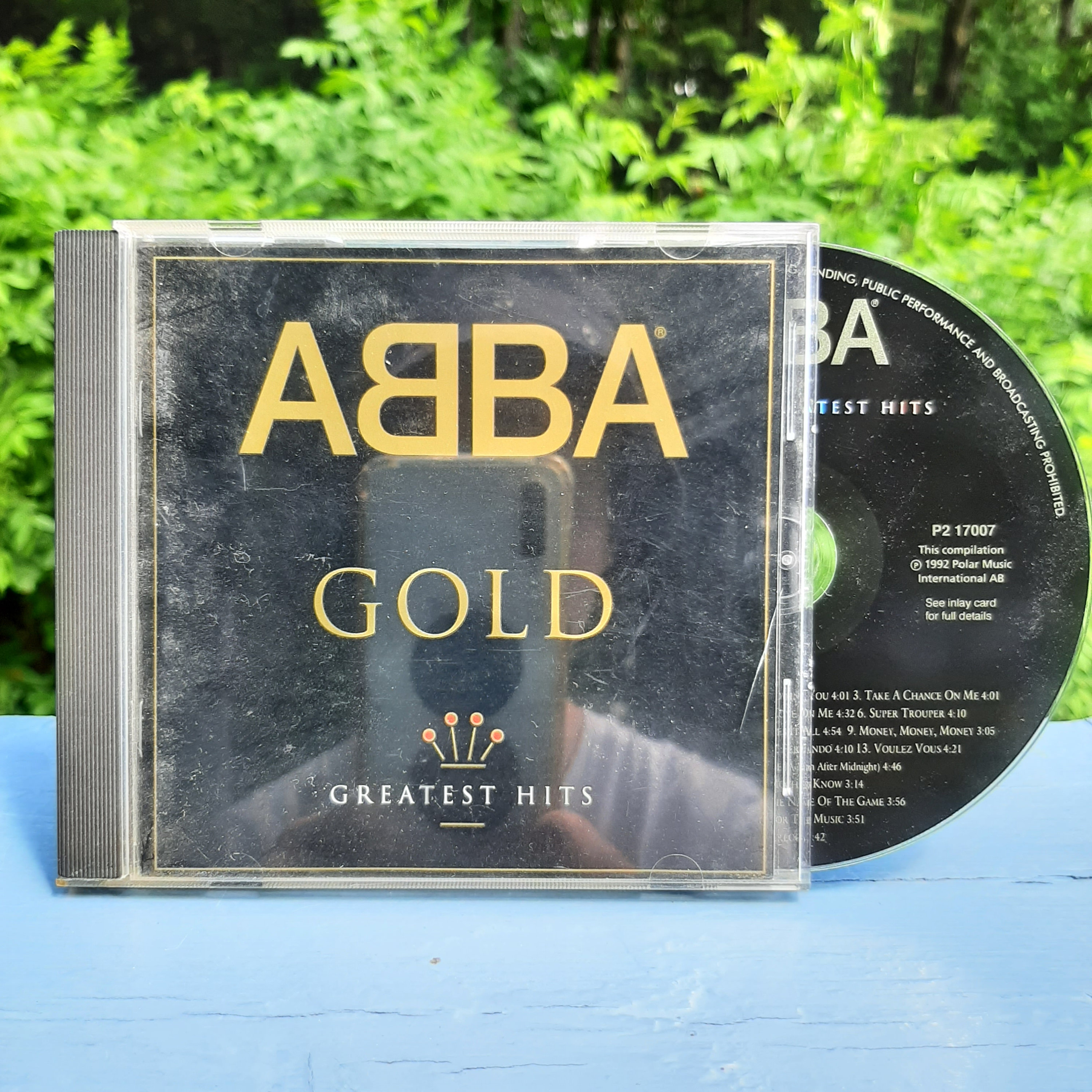 ABBA Gold Greatest Hits Vintage 1992 Cd Compilation Album Etsy