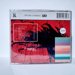 PETER GABRIEL Us Vintage 1992 CD Album Pop Rock Music Geffen Records Gefsd-24473 Canada image 3