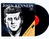 JOHN F KENNEDY quot My Kind Of Guy quot by Radio Hosts Pat Burns Lucien Hétu - Vintage 1970 39 s Vinyl Record Lp Album Rca Victor Records Cc-1028 VG