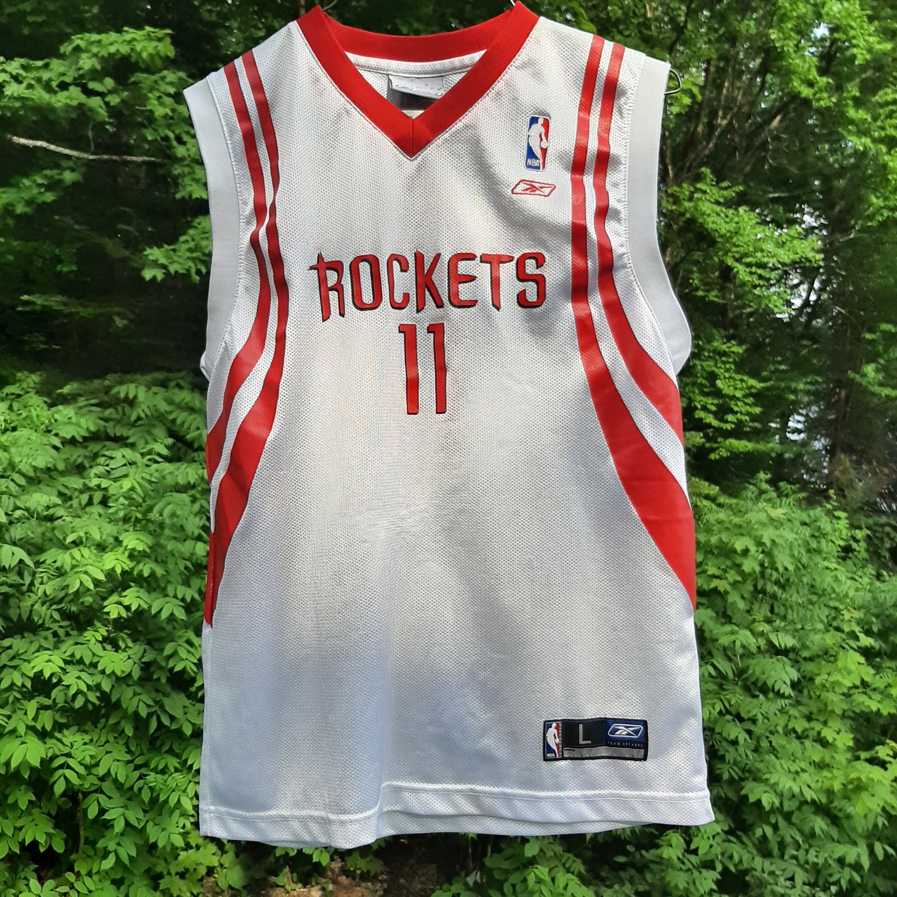 Throwback Yao Ming Houston Rockets Jersey L