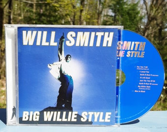 WILL SMITH Big Willie Style - Vintage  1997 Dj Jazzy Jeff & The Fresh Prince CD Album Hip Hop Rap Music Columbia Records Ck68683