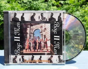 BOYZ II MEN Cooleyhighharmony - Vintage 1991 Cd Debut Album "Motown Philly" R&B Soul Music Motown Records C-M0td-6320 Canada