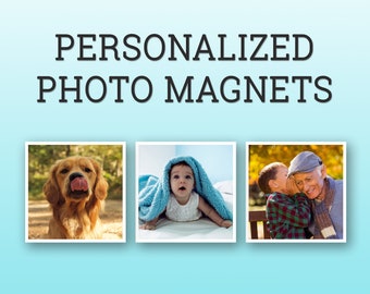 Photo Magnets | Perfect Gift for your Family and Friends! | Fridge Magnets