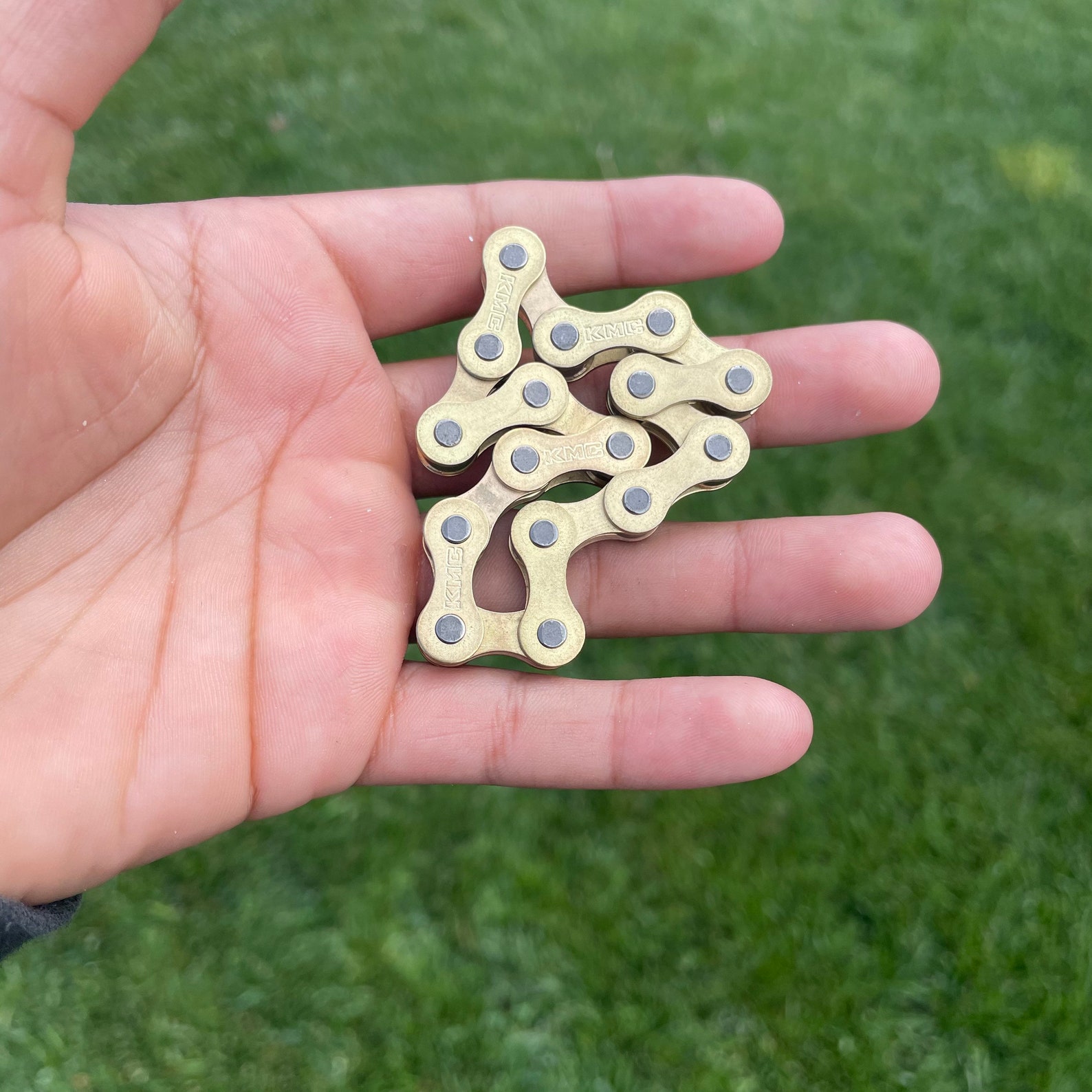 Bike Chain Fidget Links Etsy