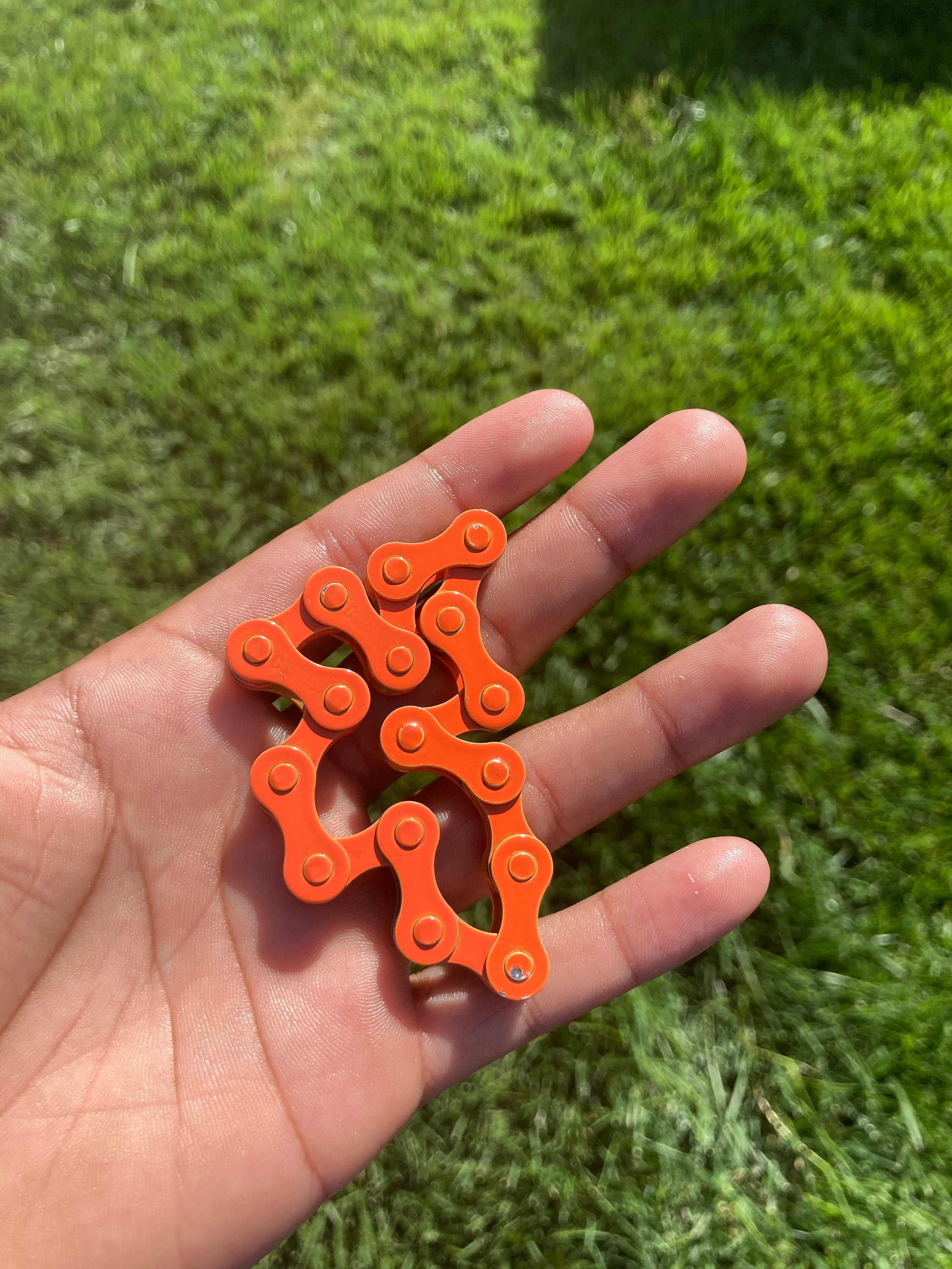Bike Chain Fidget Links Etsy