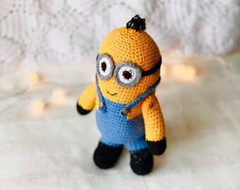 Free Crochet Minion Keychain Free Pattern Svg