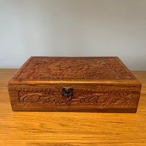 Rosewood jewellery box/ pet urn (large)