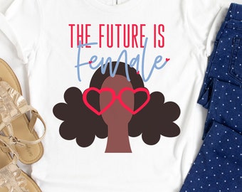 The Future is Female Shirt • Feminist Slogan Kids Shirt • Youth Size