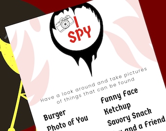 I Spy Printable BBQ Game for July 4th