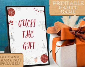 Printable Whats in the Gift? Game