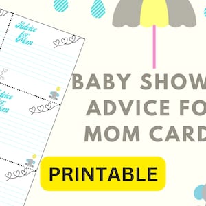 Conseils pour les futures mamans Cartes imprimables