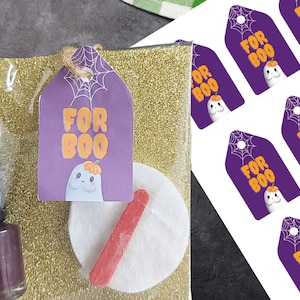 Halloween Gift Tag Bundle for Parties, Gift Baskets, and Favor Bags image 3