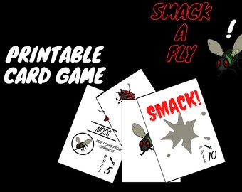 Smack A Fly Printable Card Game