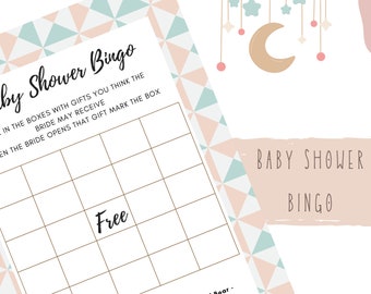 Baby Shower Bingo Printable