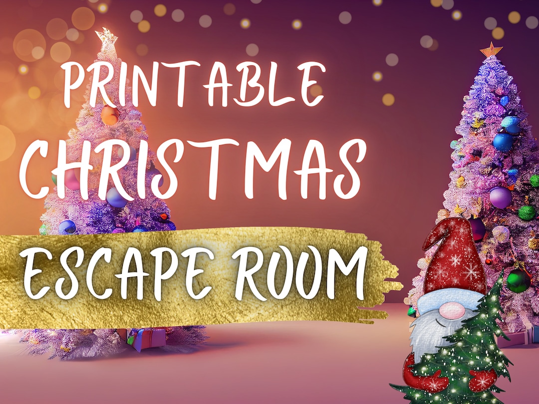 Printable Christmas Escape Room The Gnome Who Stole The Santa Letters DIY Escape Room Printable printable-christmas-escape-room-the-gnome-who-stole-the-santa-letters-diy-escape-room-printable