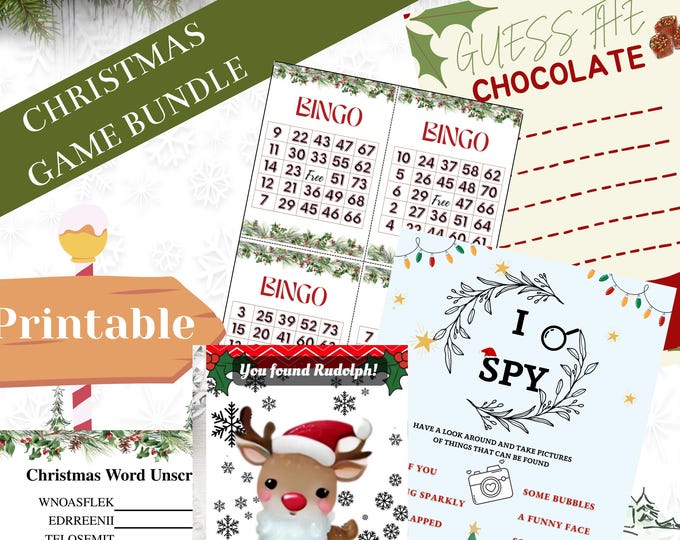 Christmas Bundle for Parties, Work Events, and Classrooms