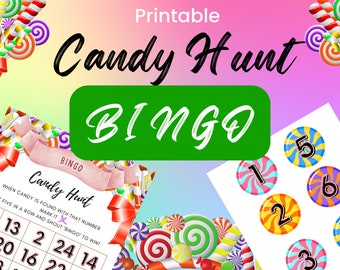 Candy Hunt Bingo Printable Game