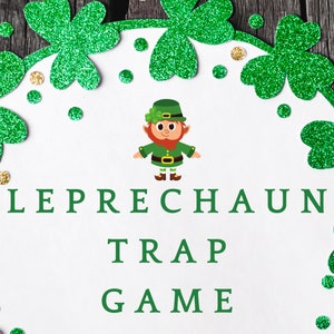 Jeu imprimable Piège à lutin pour la Saint-Patrick