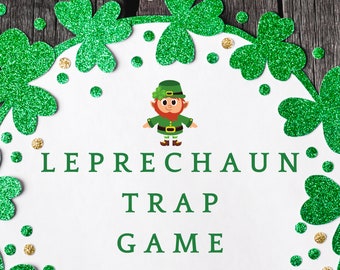 Leprechaun Trap Printable Game for St. Patricks Day
