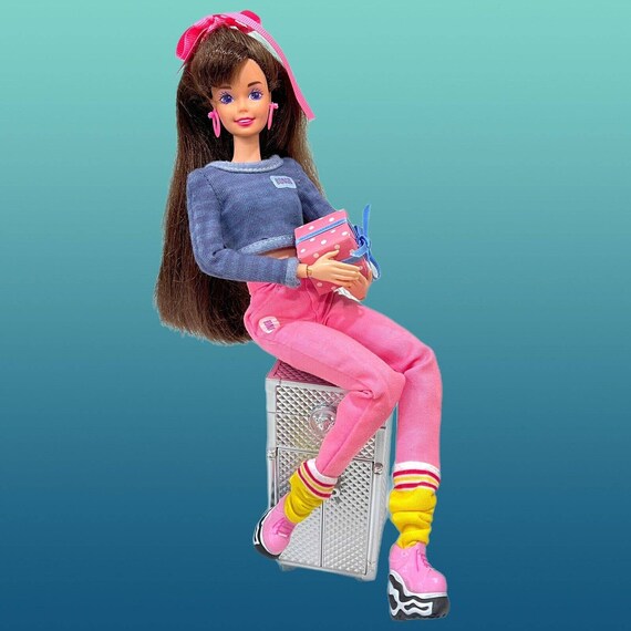melodisk Kirkestol Thrust Vintage Paint N Dazzle Brunette Barbie Doll 1993 90s MTM Made - Etsy