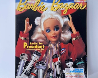 Barbie Bazaar Magazine September / October 1996 Vintage Barbie Collector Gifts Collectible Barbie Book Y2K Barbie EXCELLENT CONDITION