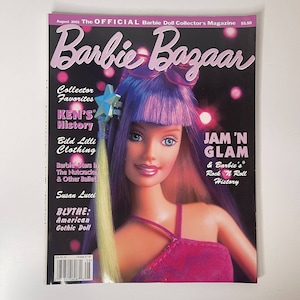 Barbie Bazaar Magazine December 2001 Y2K Vintage Barbie Collector Gifts Collectible Barbie Book Y2K Barbie Ponytail Barbie Volume 13 Issue 4