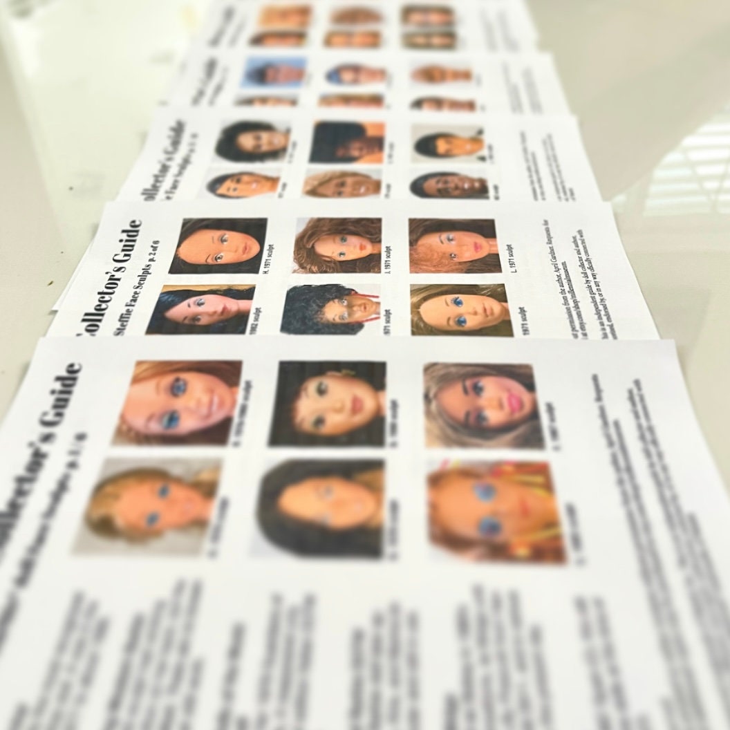 80s Barbie Doll Sculpts Guide Collectors Guide 1980s Barbie List Face