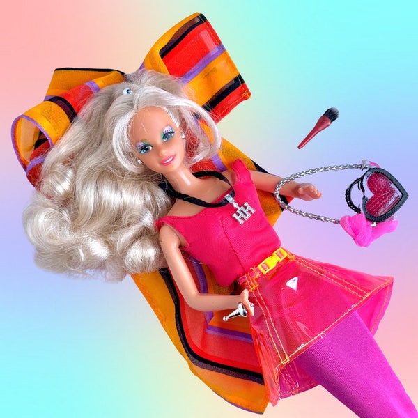 Vintage Superstar Barbie Original 90s Barbie Superstar Barbie Brown Eyes Barbie Doll Superstar Face 90s Barbie Clothes Barbie Clothes