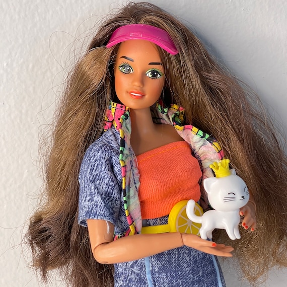 Barbie snodata top arancione sale
