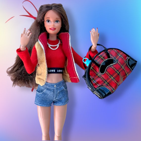 90s Era Superstar Brunette Barbie Jointed Barbie Articulated Barbie Doll Vintage Dorothy 90s Vintage Barbie Doll 90s Barbie Vintage Clothes Etsy Norway