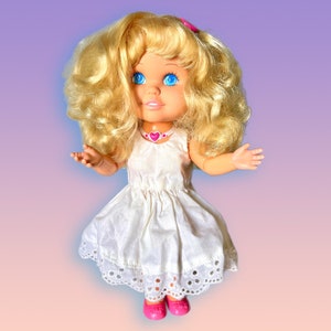 Suzy Snapshot Doll Works Posing Doll Light Activated Doll Vintage Galoob 1991 90s 91 Batteries Included