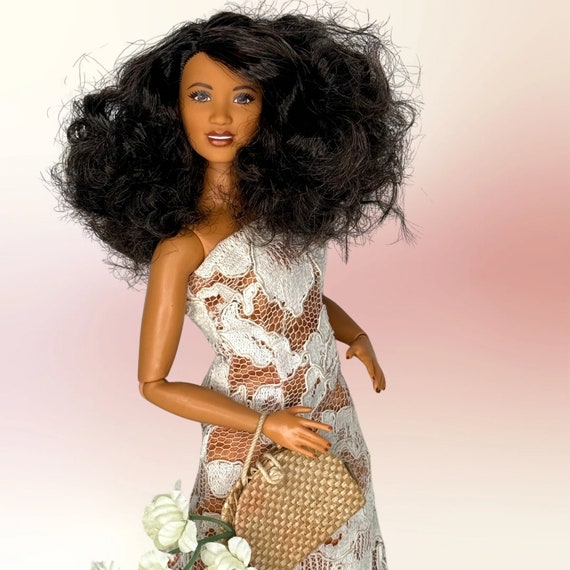Custom Barbie Doll Vintage Barbie Clothes Purse 60s Clothes