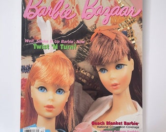 Barbie Bazaar Magazine December 1997 Vintage Barbie Collector Gifts Collectible Barbie Book TNT Barbie MOD Barbie 60s Barbie Y2K Barbie 90s