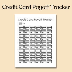 Rastreador de pagos de tarjetas de crédito, Rastreador de tarjetas de crédito, Descarga digital instantánea
