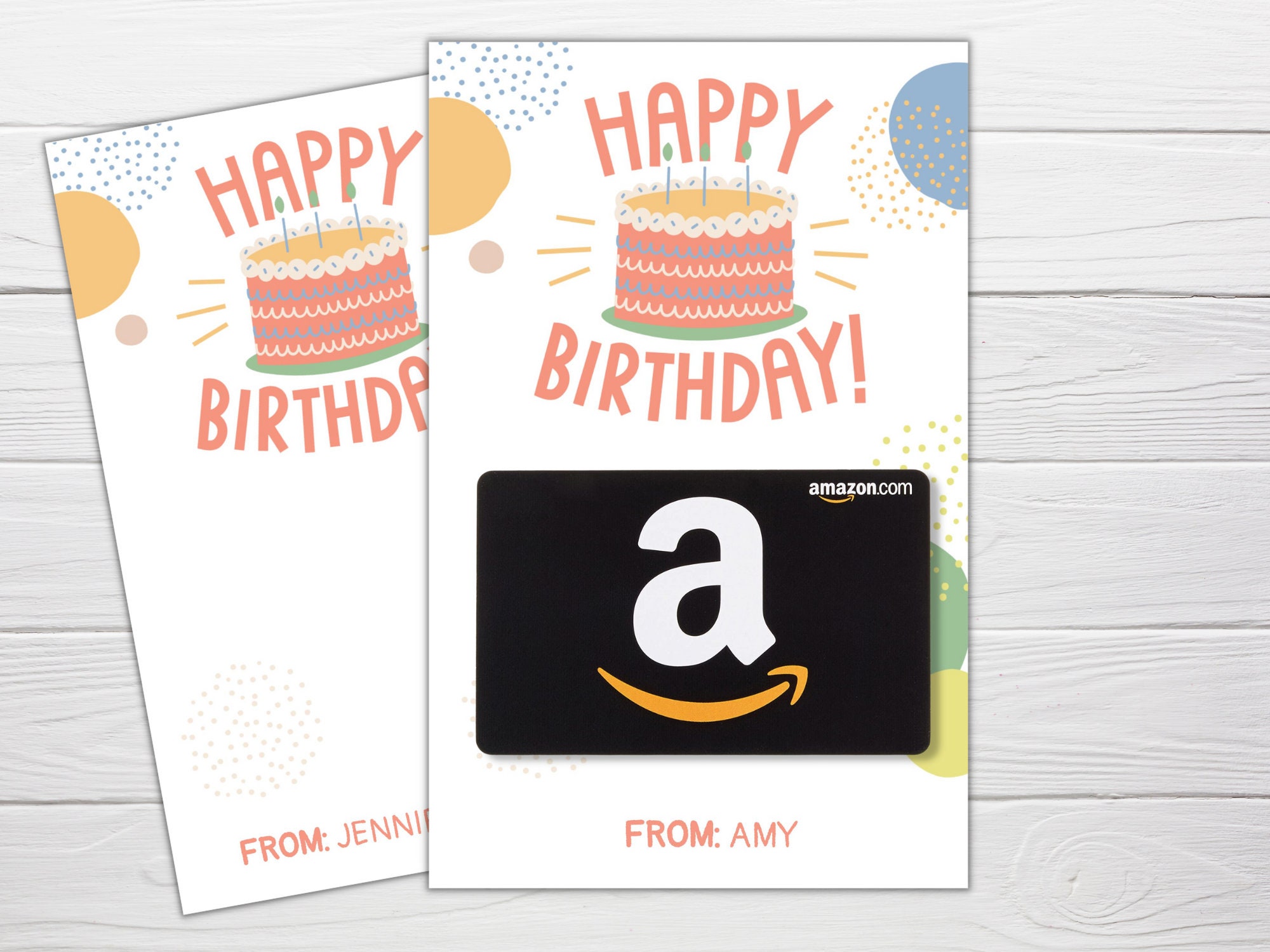 Buy Printable Birthday Gift Card Holder Template Happy Birthday Online in  India  Etsy
